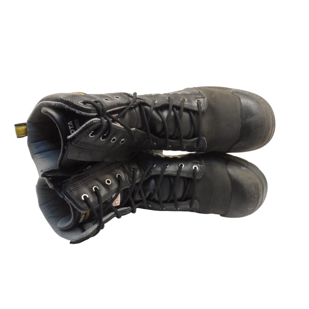 DAKOTA Men's 8" 8112 Quad Steel Toe Internal Metguard Work Boots Black Size 14M - Picture 4 of 9